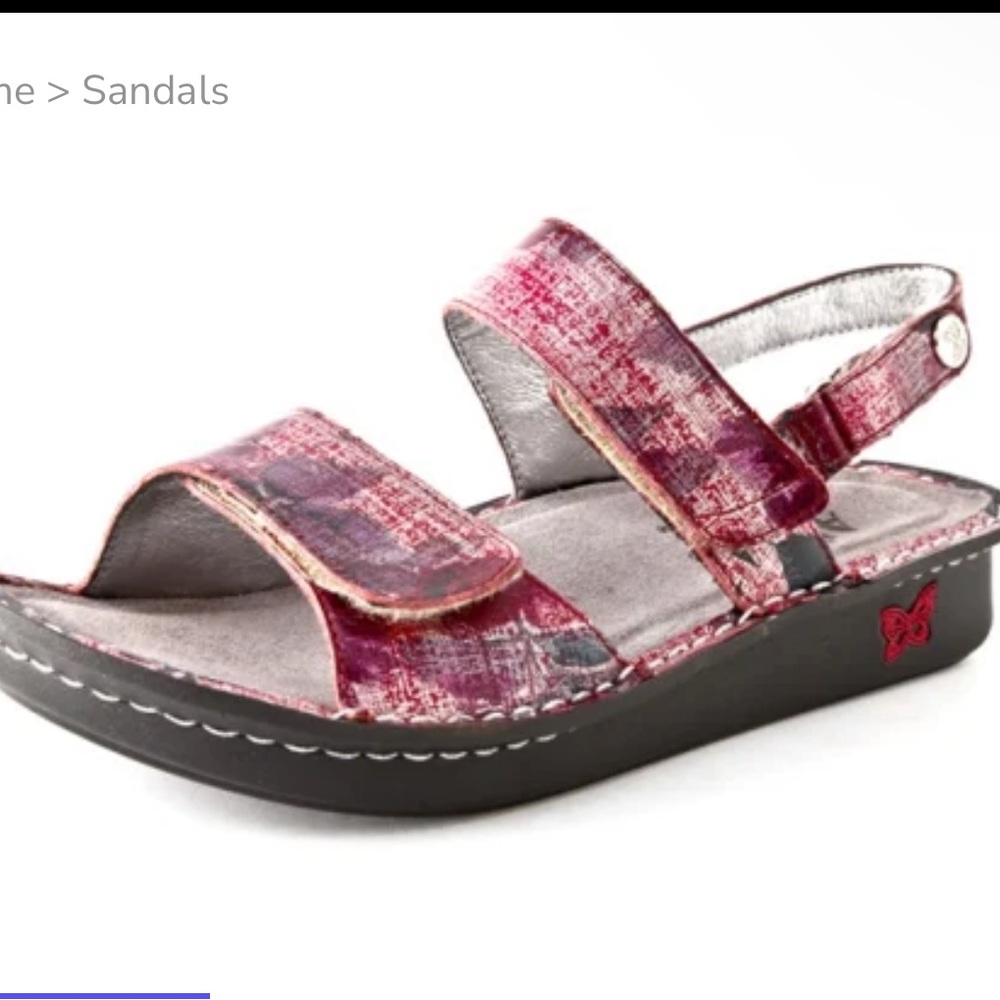 Alegría Verona blushing mirror sandals
